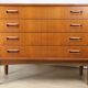 Commode scandinave en teck, 1960