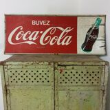 Coca cola advertising plate