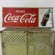Plaque publicitaire Coca cola