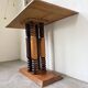 Dudouyt Courtray oak art deco console table