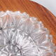 Vintage teak and glass ceiling lamps, 60s