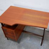 Vintage Scandinavian teak desk