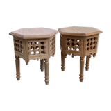 Moroccan bedside tables