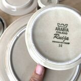 Service de 4 tasses à thé RUIJA Arabia Finland années 70
