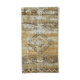 Hand-made wool distressed rug 92x52cm