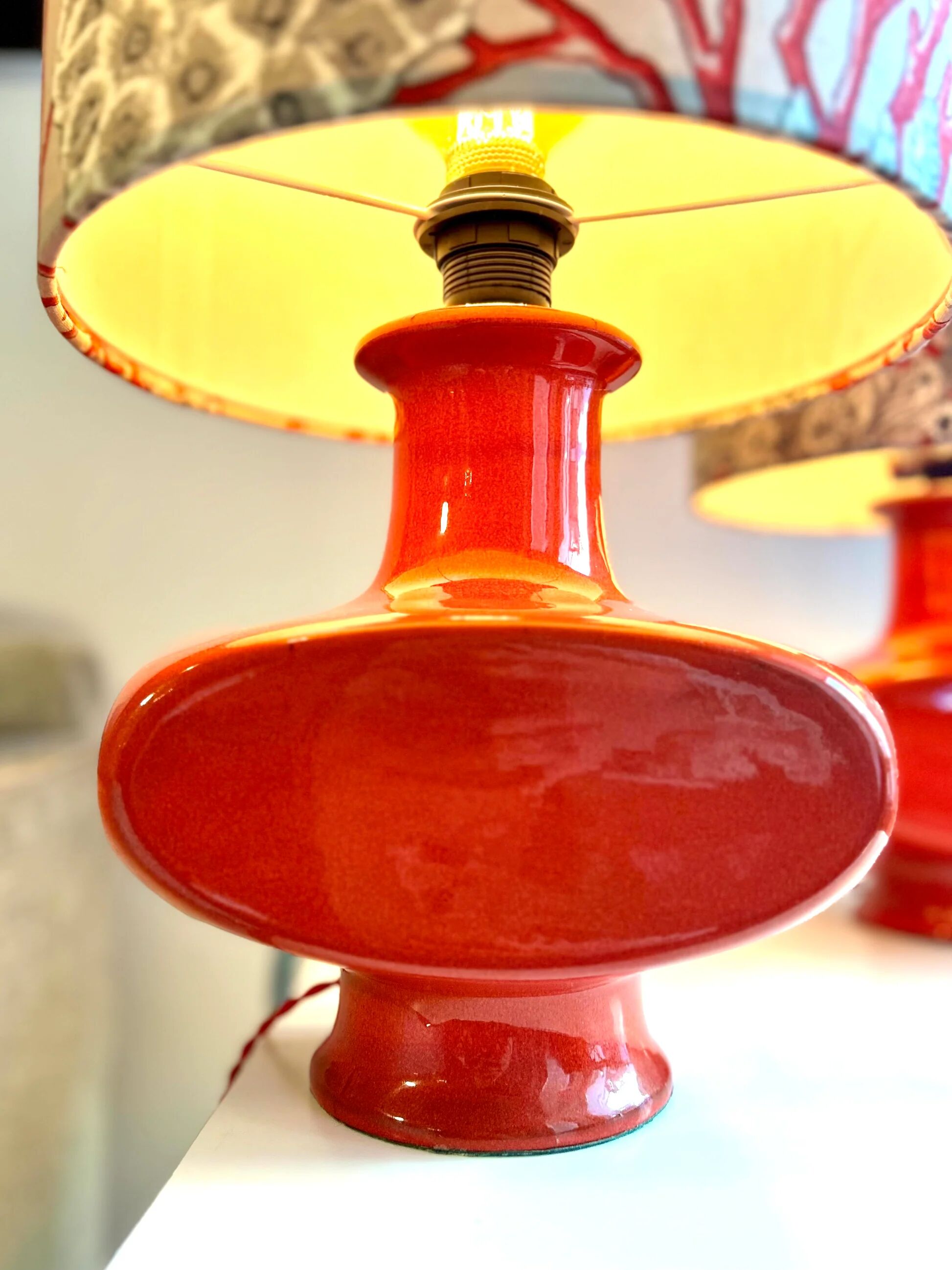 Lampe de chevet ou de buffet du milieu du siècle