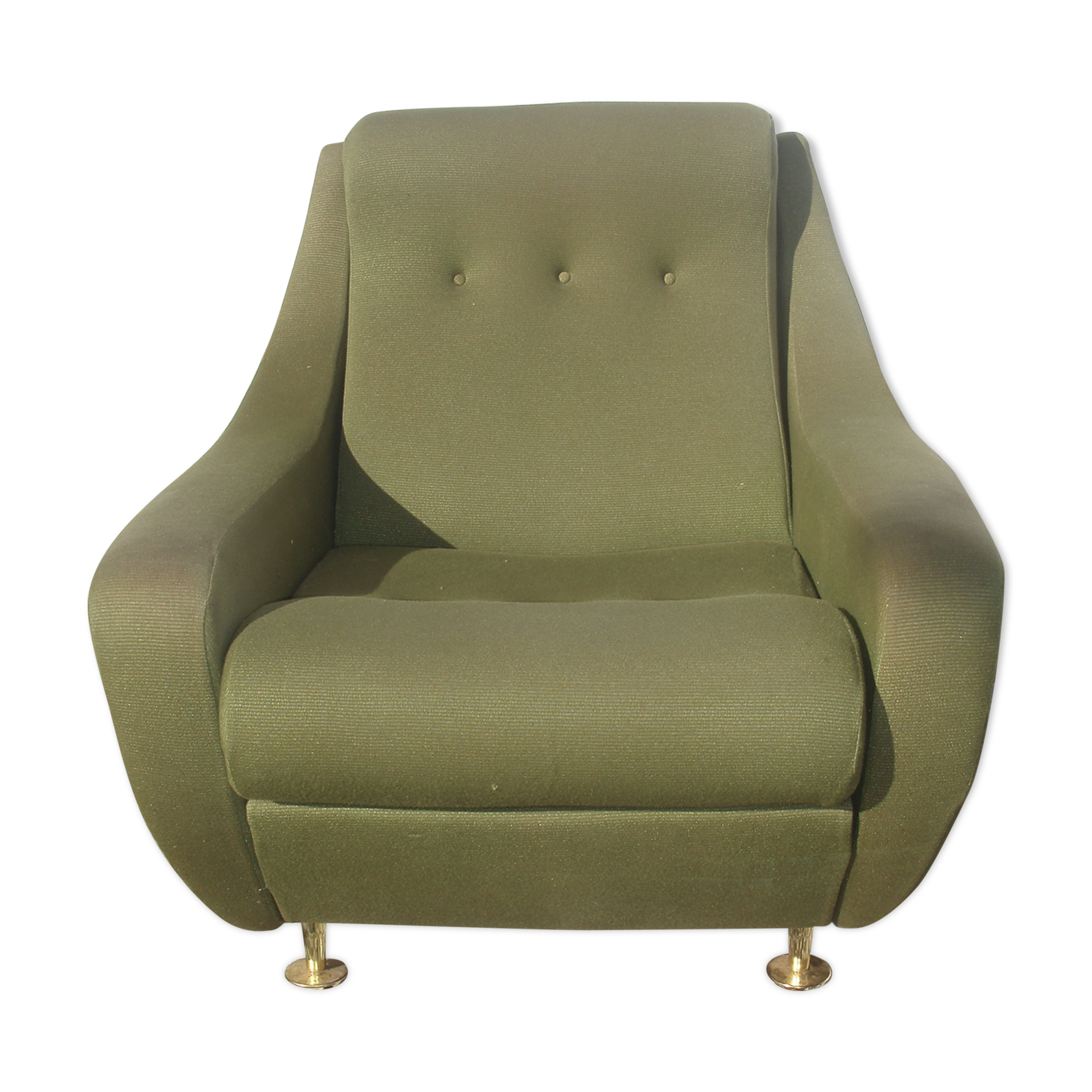 Fauteuil vintage en tissu