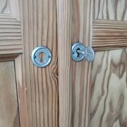 Parisian wardrobe in pitch pine