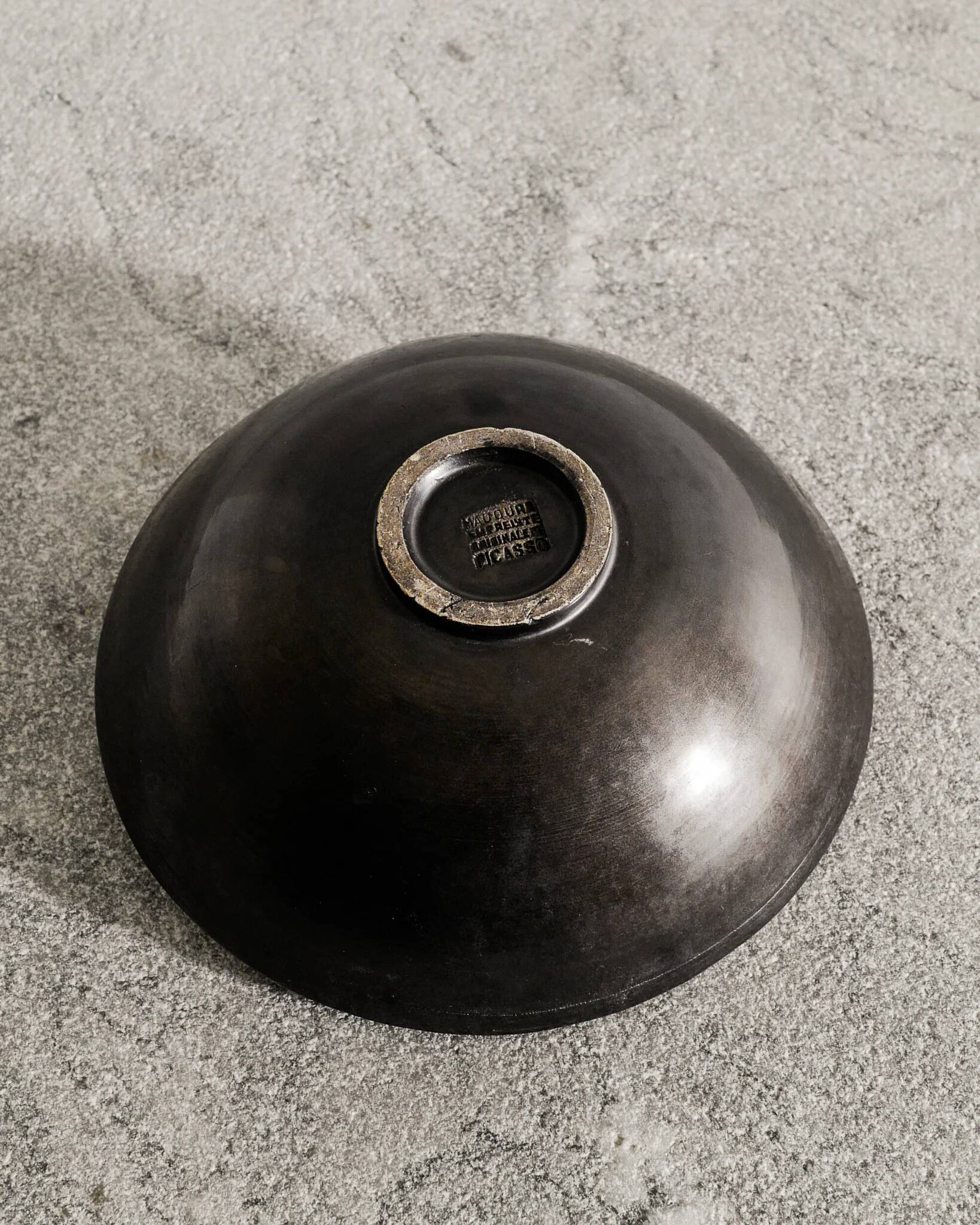 Vintage French Mid Century Ceramic Bowl by Pablo Picasso for Madoura, 1950s