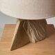 Sculpted stone lamp by Albert Tormos 1970