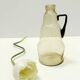 Straw Colored Murano Glass Pitcher Vase attr. to Vittorio Zecchin, Italy