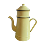 Cafetière ancienne jaune