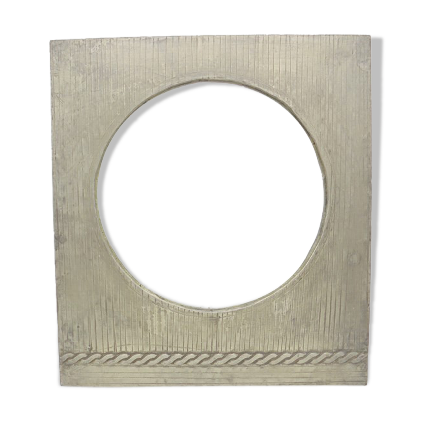 Tin mirror 33 x 30 cm