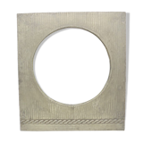 Tin mirror 33 x 30 cm