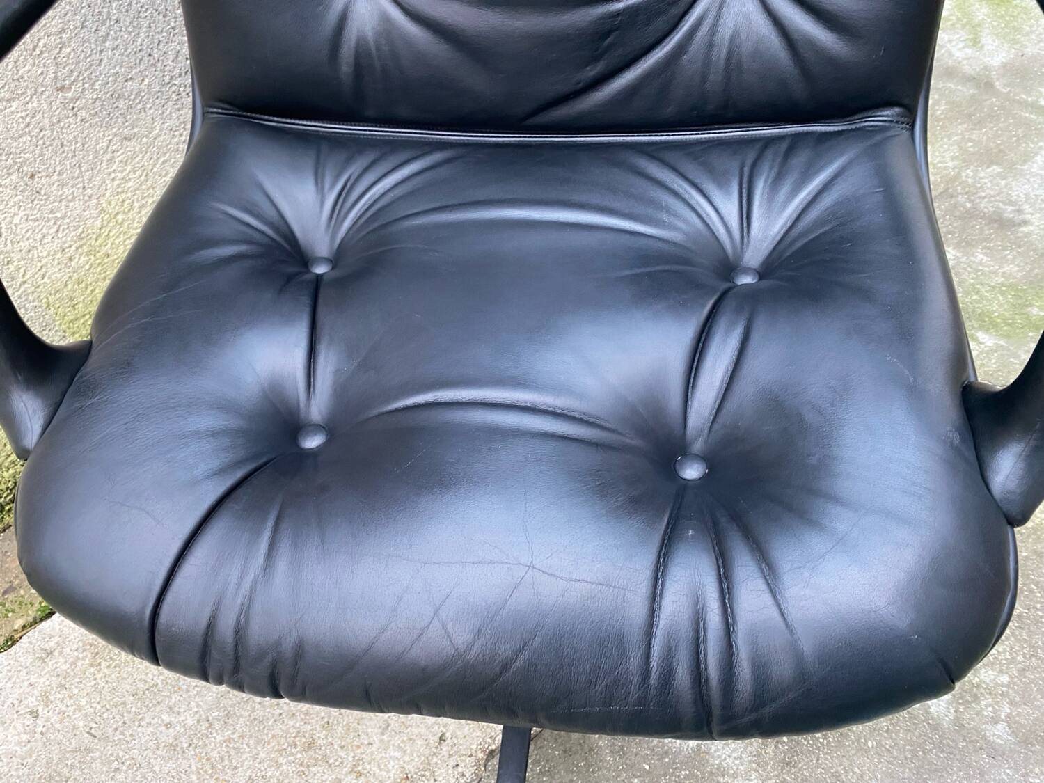Comforto office chair designed by Randall Buck, vintage 80s/90s.