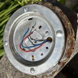 Space Age round wall lamp designed by Alois Gangknofner for Erco Leuchten, Germany, 1960s.