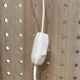 Paire d'appliques modulables design scandinave 1950.