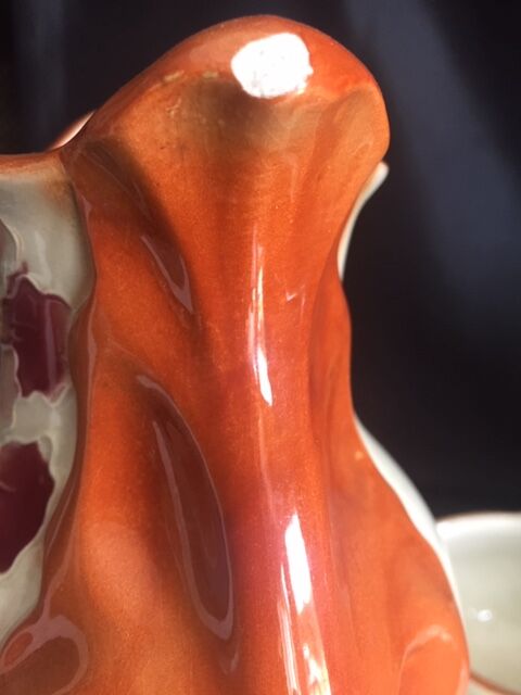 Lot vases and a garden dabbling 1900