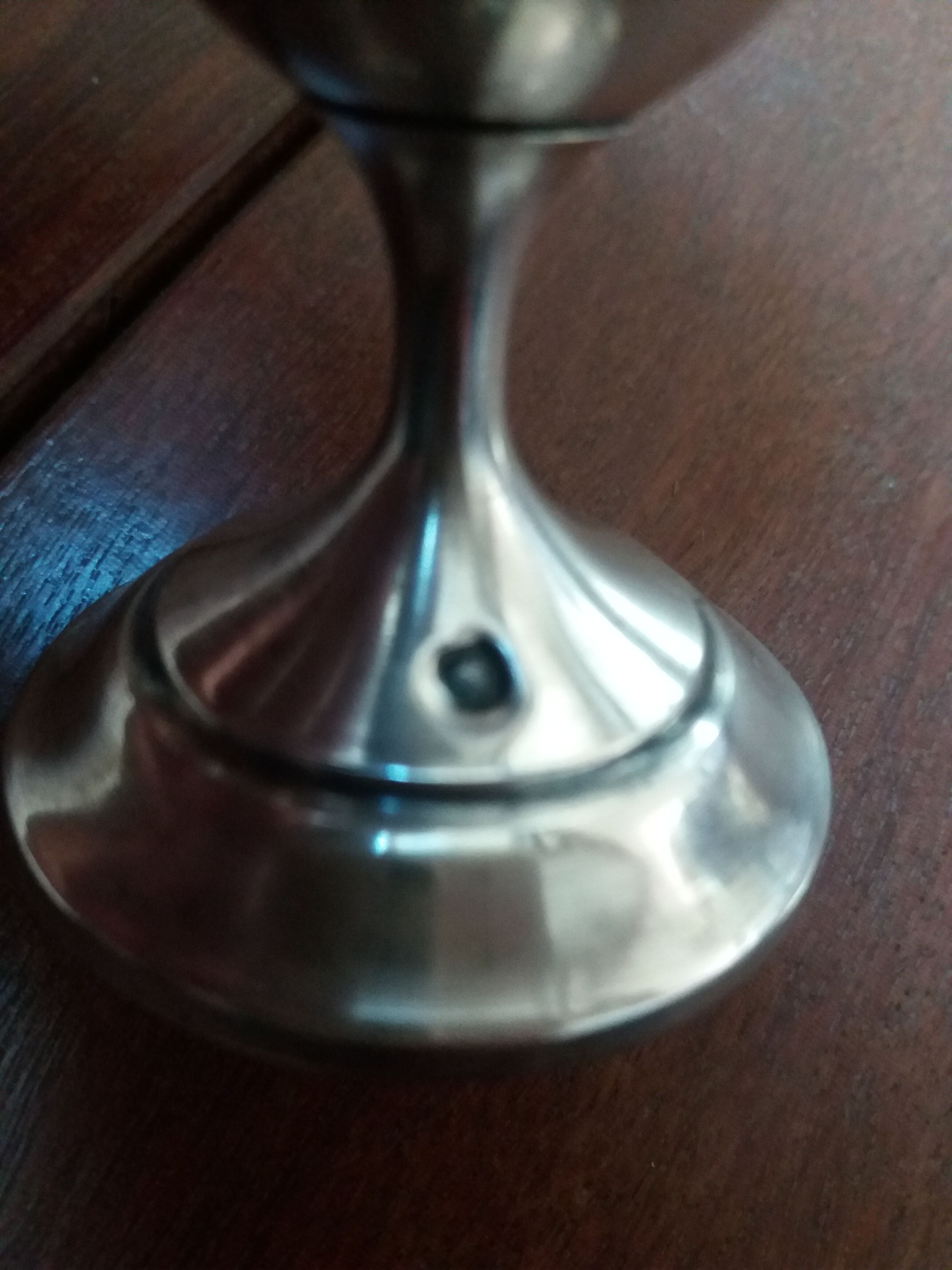Former egg Cup in sterling silver