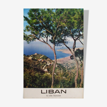 Liban - la côte libanaise, 1960