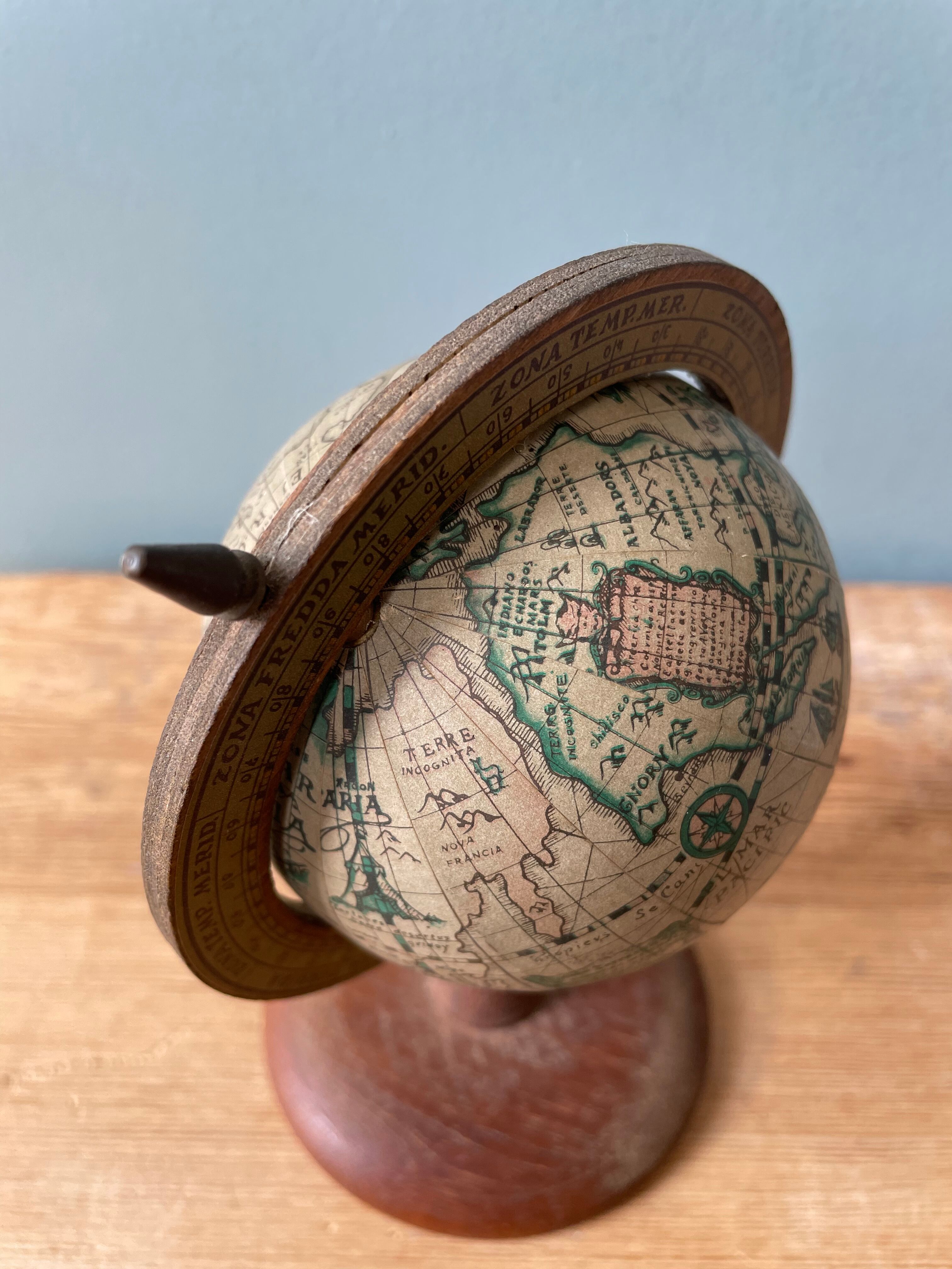 Vintage globe