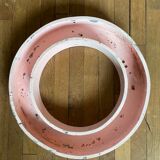 Lettres d'enseigne en métal rose "god" ou "dog"