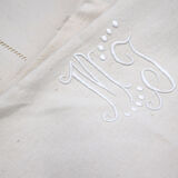 Old mestizo sheet and linen
