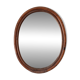 Antique rattan table mirror early 20th century