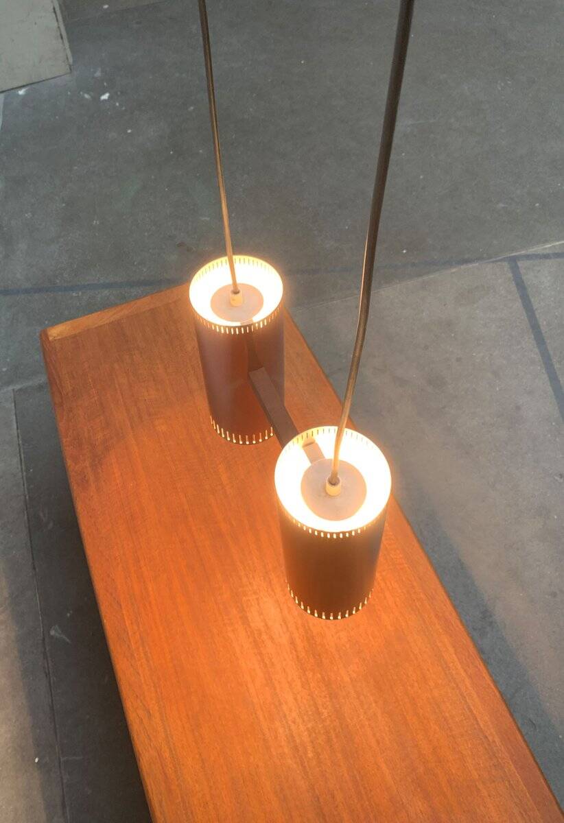 Danish Cylinder Suspension Mid-Century II by Jo Hammerborg for Fog & Mørup