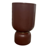 Vintage bordeaux vase