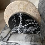 Art Deco marble bookends