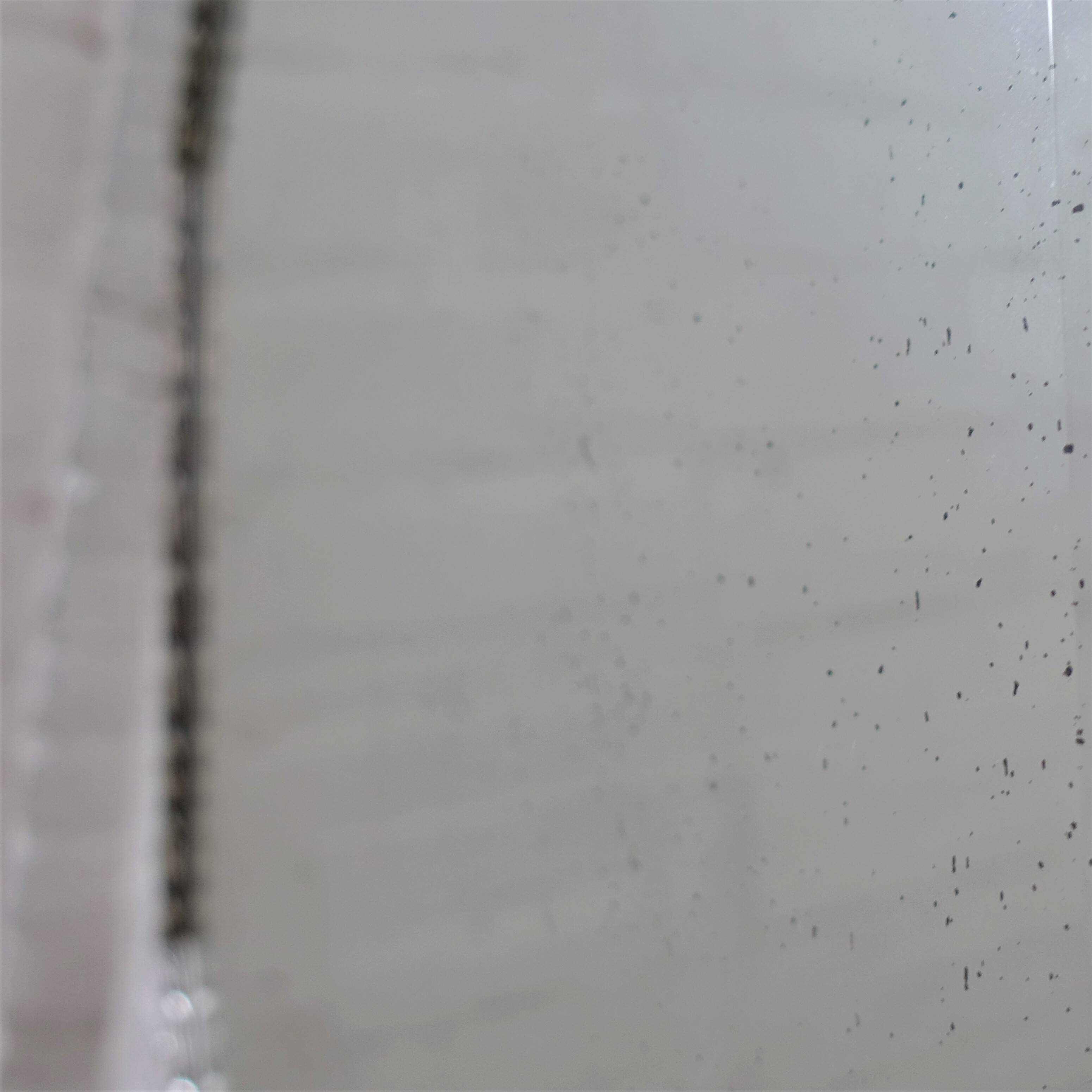 Vintage octagonal mirror