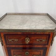 Elegant Louis XVI style chest of drawers, late 19th century
