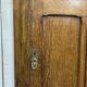English oak wardrobe cupboard from the early 20th century