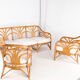 Vintage rattan lounge