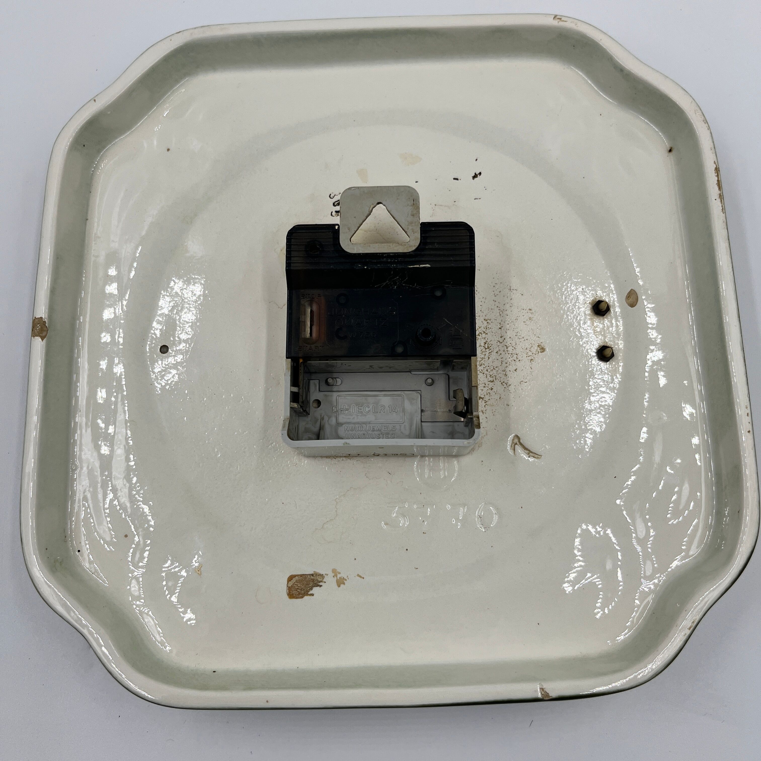 Junghaus ceramic clock