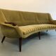 Fifties curved sofa