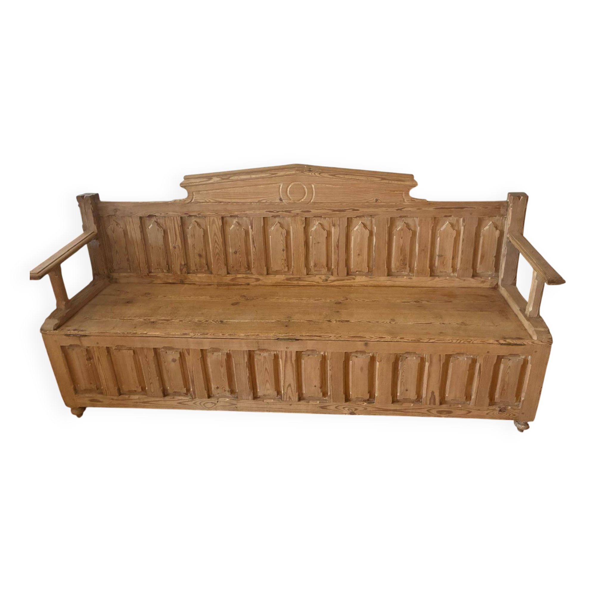 Spanish sofa bed, late 19th century.