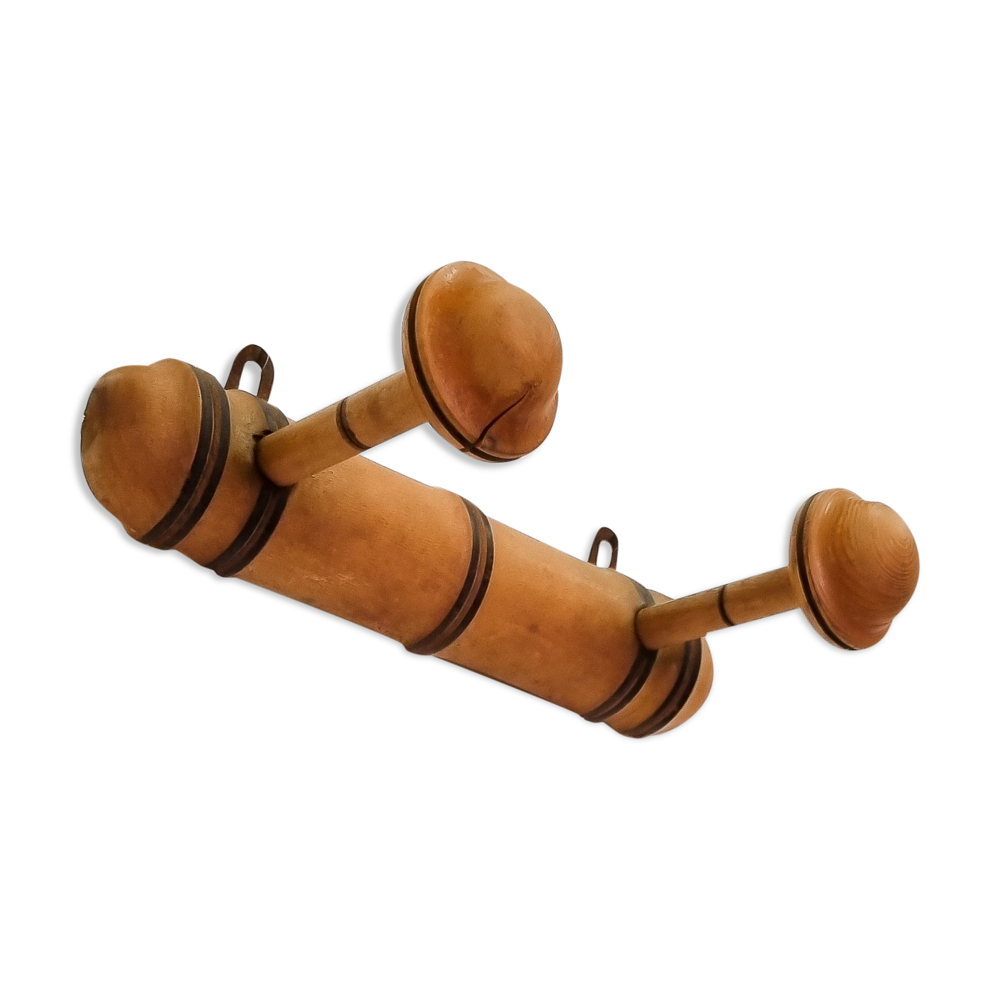 Old wooden hook / Coat rack