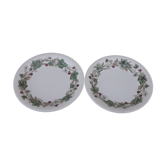 2 assiettes en faïence anglaise John Tams diam  19 cm