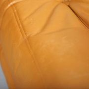 Cognac leather Ligne Roset Togo set from 2010 designed by Michel Ducaroy