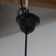 Midcentury Wooden Veneer Pendant, ULUV, 1960s