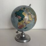 Vintage terrestrial globe 1947 Taride Paris - 29 cm