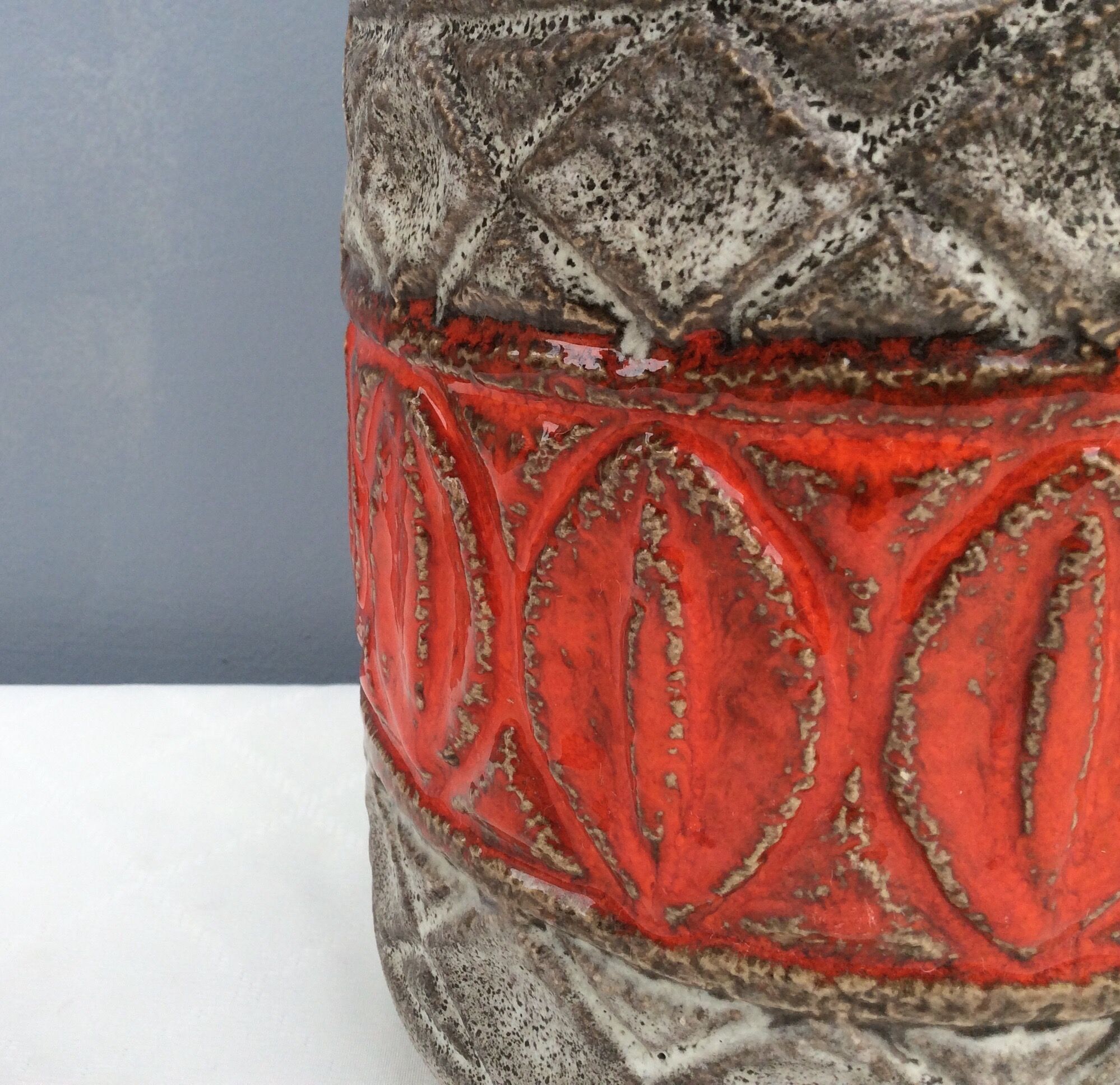 Bay West Germany ceramic pitcher, 1960s