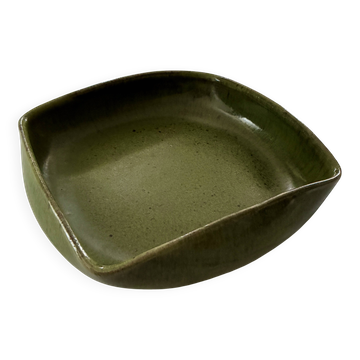 Plat grès Poterie du Der