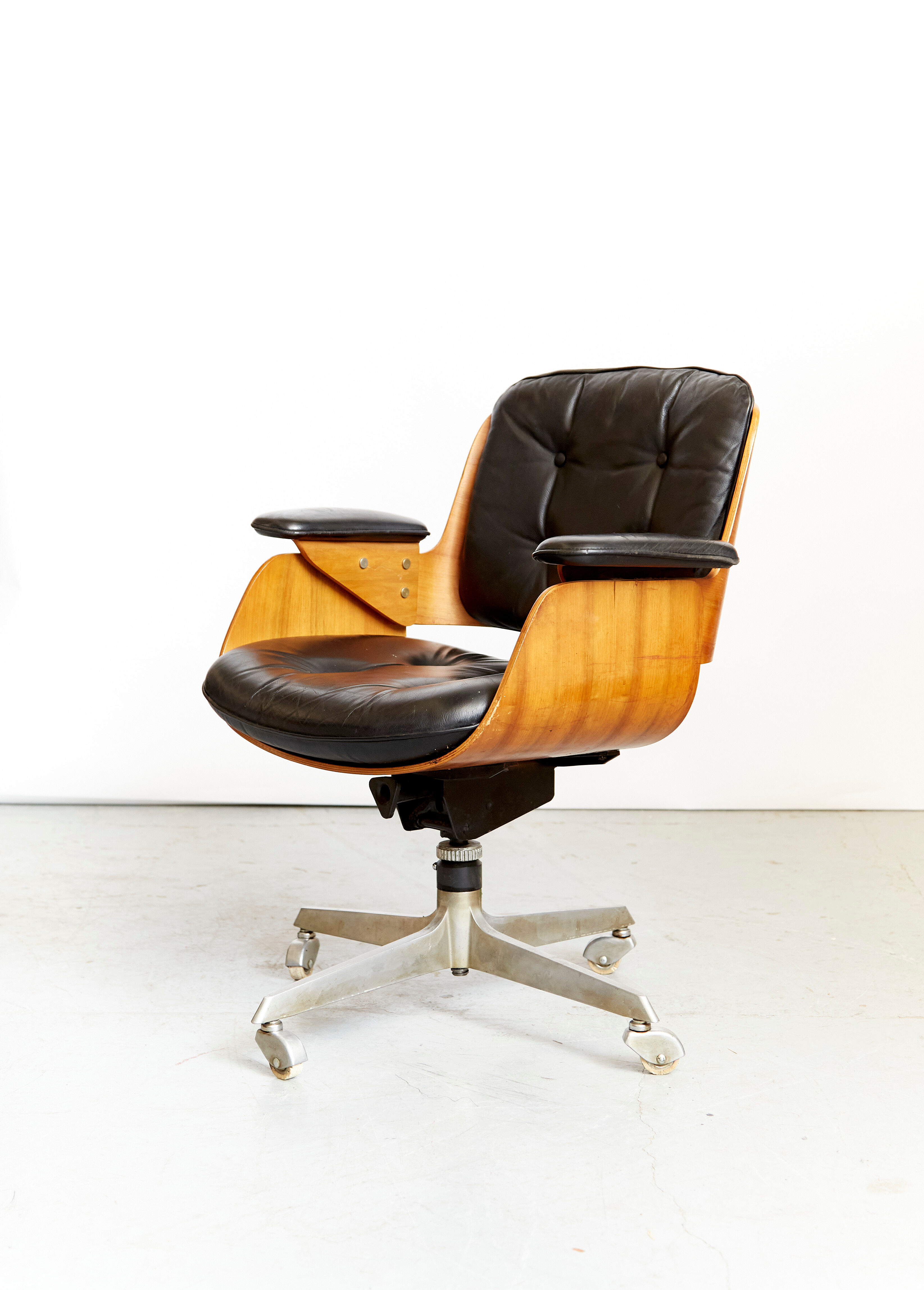 Hans Könecke office chair D49 for Tecta, 1954