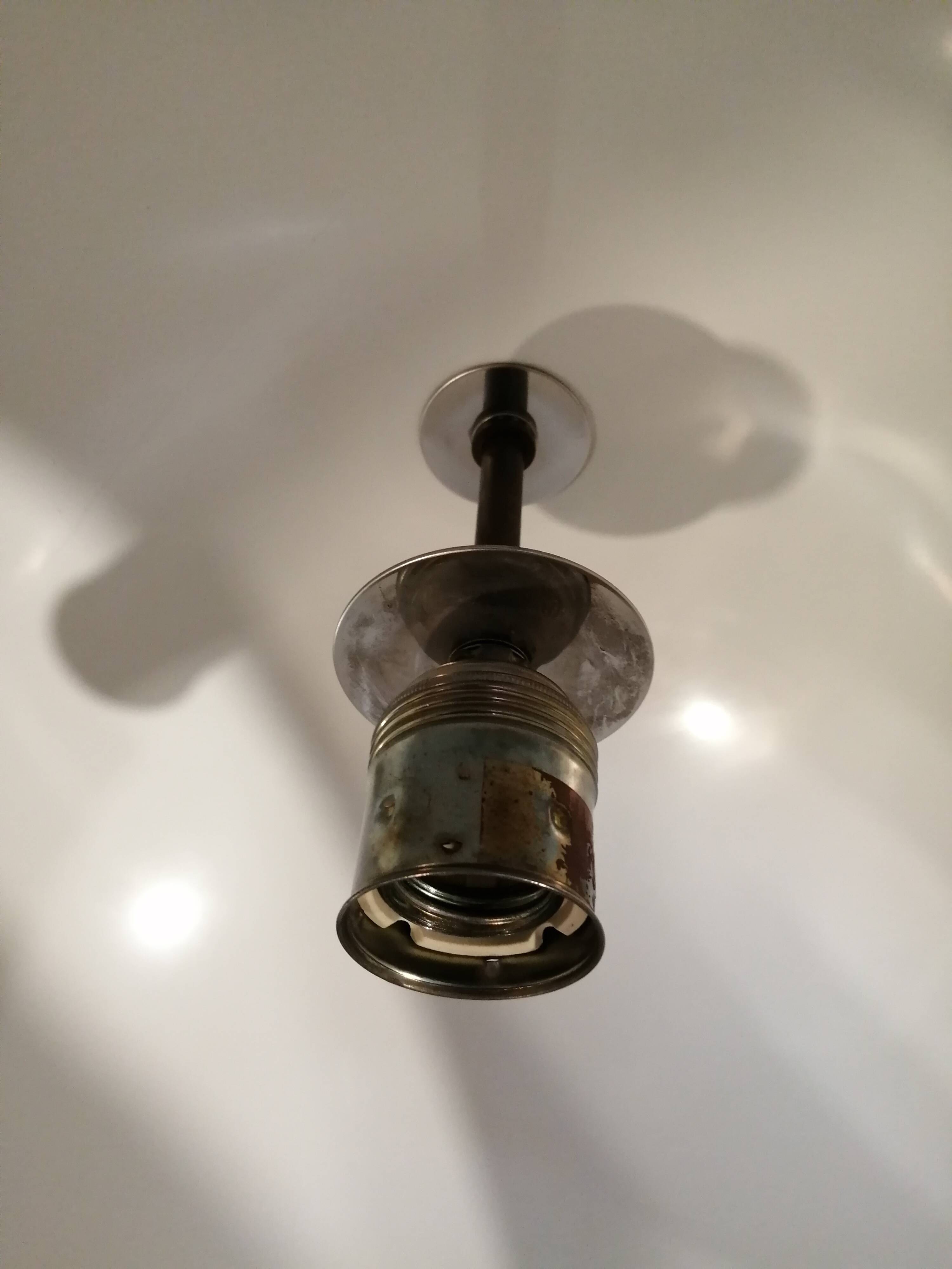 Brown Staff pendant light model 5593 made in Germany vintage 1970