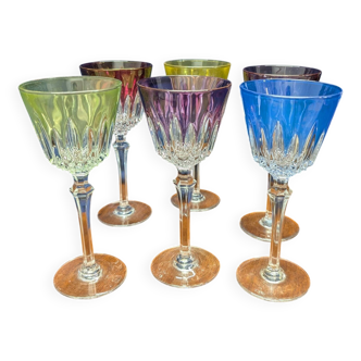 Set of 6 wine glasses