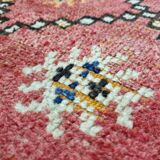 Moroccan Kilim handmade carpet, 166 cm x 131 cm