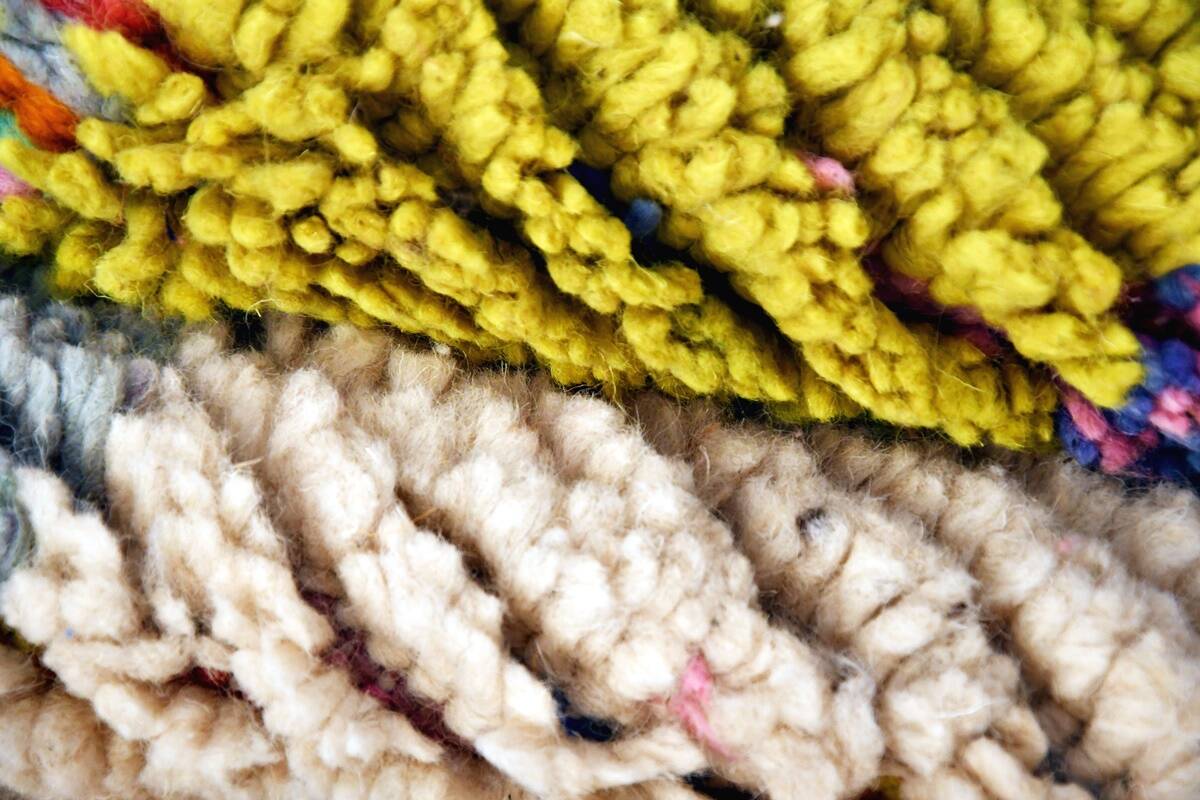 Moroccan Berber carpet hallway Boujaad 304 x 80 cm